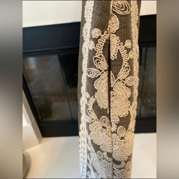 Anthropologie Moulinette Soeurs rainwashed shale dress sz 8 - Picture 9 of 10